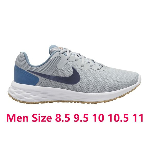 Brand New Nike Men Revolution 6 Running Shoes-Durable, Comfortable, Breathable - Picture 1 of 9
